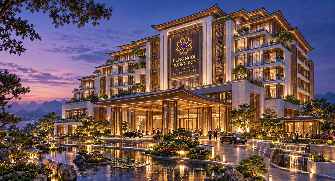 Phối cảnh Dung Ngọc Phương Đông