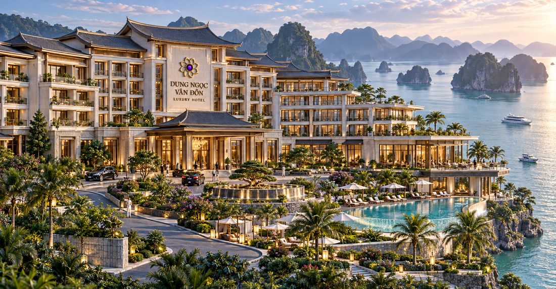 Phối cảnh Dung Ngọc Vân Đồn